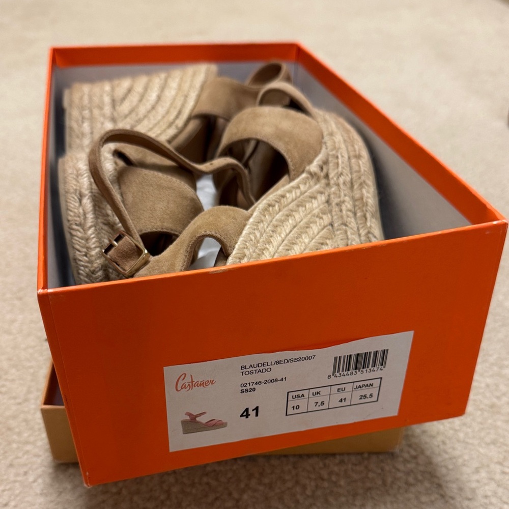 Castaner Brown Espadrille Sandals